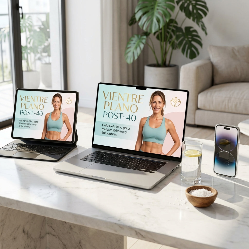 VIENTRE PLANO POST‑40